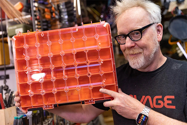 Adam Savage is Selling New Sortimo T-Boxx Organizers in Orange