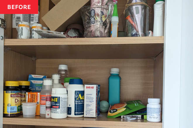 I Sent a Pro Organizer a Photo of My Disorganized Kitchen Cabinet