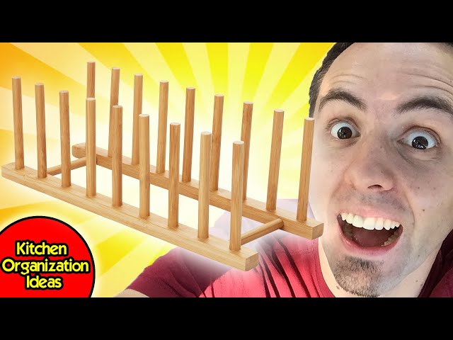 I RETURNED IT! KITCHEN CABINET ORGANIZER IDEAS | Dish Rack Unboxing & Review USA Amazon Link: