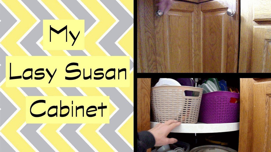 Lazy Susan Cabinet Organization | Organizing Ideas by Savvy Serena (3 years ago)