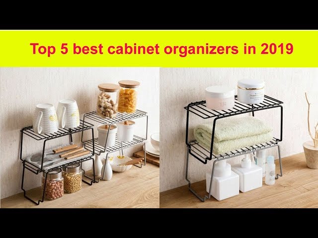 Checkout These Links For Updated Price Of cabinet organizers 1=Microwave Oven Rack Kitchen Organizer Counter Cabinet Storage Sturdy Shelf Stand ...