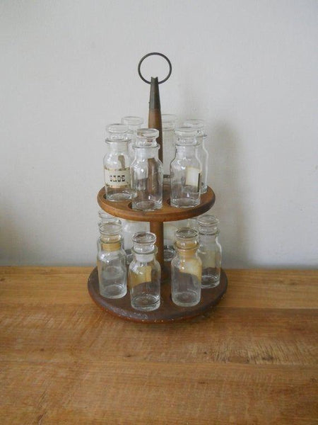 Mercilessly Beautiful Lazy Susan Spice Rack