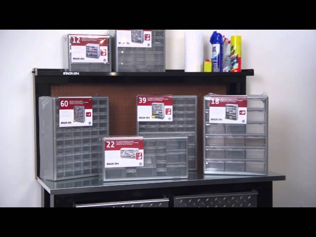 Vido tour of drawer cabinets.