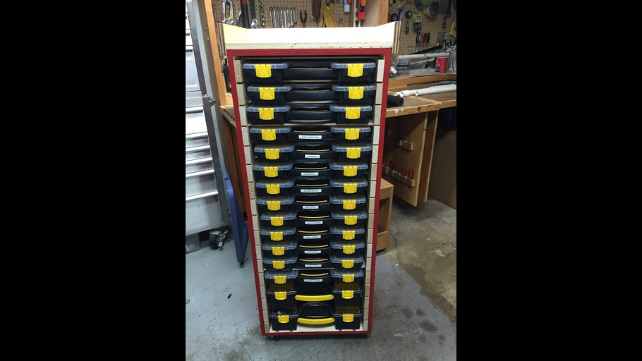 Plastic Box Storage Cabinet - Part 3 by N3LUD (5 years ago)