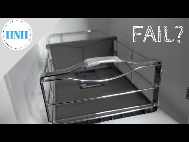 I decided to FINALLY address the worst cabinet in my kitchen! I wanted to grab a pull out shelf for it but it didn't go exactly as planned! However, I did make some ...