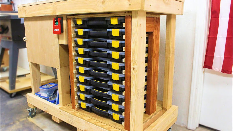 Parts Organizer Storage Cabinet for your Garage or Workshop by Specific Love Creations (1 year ago)