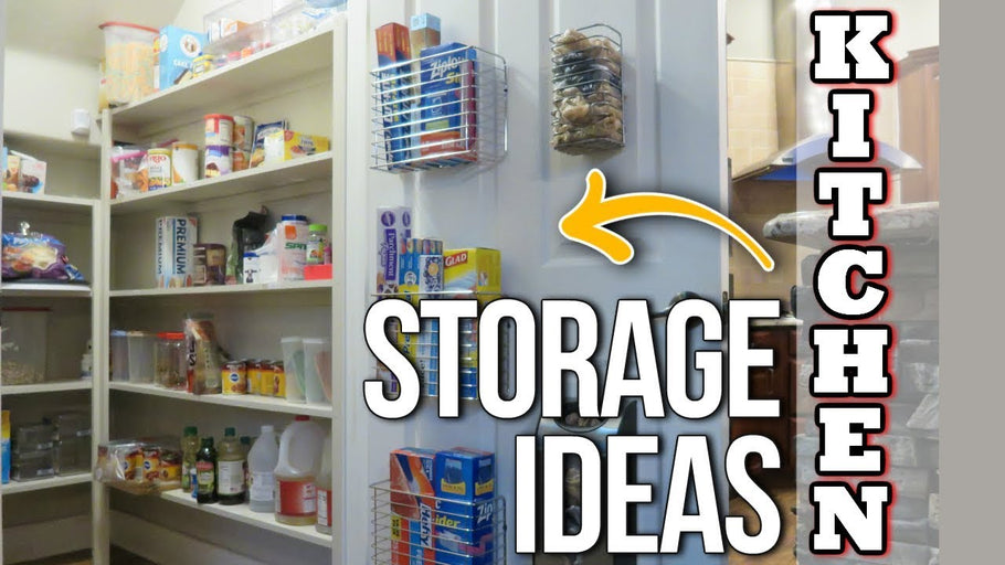 KITCHEN PANTRY Storage Organization | IDEAS | Solutions | Cabinet Storage by tw HomeShow (2 years ago)