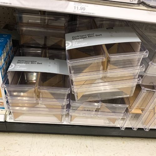 Pantry and Kitchen Organization Items on Sale! 4 Pack Clean Bins Just $18! (was $25)