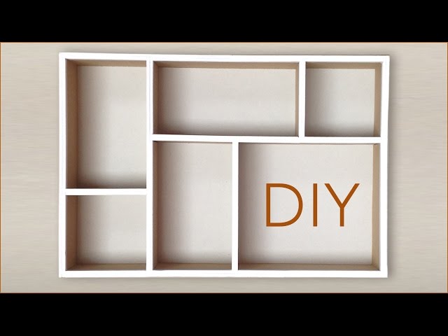SEE ALSO ▻▻▻ How to make a Cardboard Shelf: