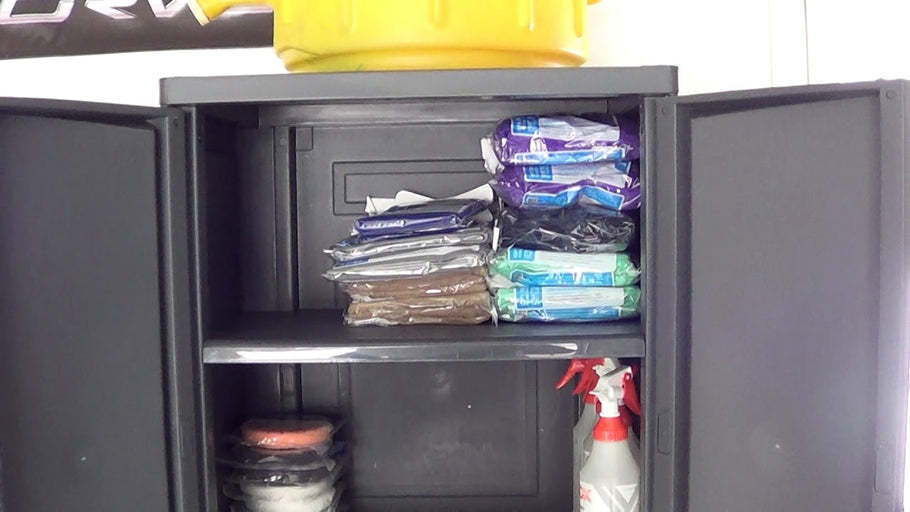 Sterilite 4 shelf storage cabinet build review and thoughts by Nitrokyosho (2 years ago)