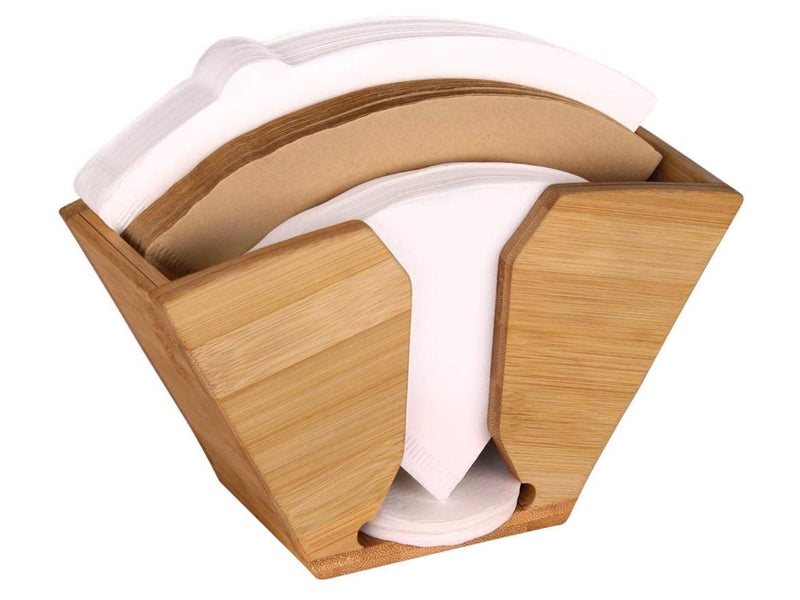 Unibene Bamboo Coffee Filter Holder