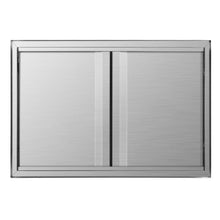 Load image into Gallery viewer, Products mornon bbq access door 304 stainless steel outdoor kitchen doors for grilling station outside cabinet barbeque grill 30 51 x 20 98inch