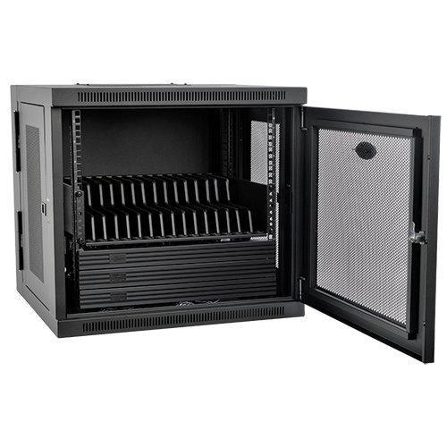Top rated tripp lite 16 port ac charging storage station cabinet for ipad android tablets 15 5 depth wall mount cart options cs16ac