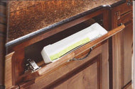 2 Full Sets- Sink Tipouts- Set Of 4-11 White Trays/ 4 Pair Of Hinges- 1-9/16 Deep X 3 Tall