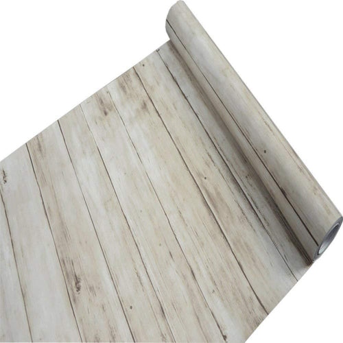 Save decorative rustic wood plank contact paper self adhesive vinyl shelf drawer liner for kitchen cabinets shelves drawer table arts crafts wall decal 17 7x196 inches