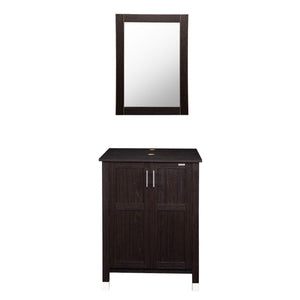 Shop here modern bathroom vanity and sink combo stand cabinet with vanity mirror single mdf cabinet with blue glass vessel sink round bowl