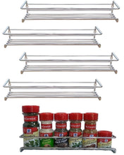Load image into Gallery viewer, Order now premium presents 5 pack wall mount spice rack organizer for cabinet spice shelf seasoning organizer pantry door organizer spice storage 12 x 3 x 3 inches brand