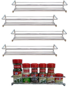 Order now premium presents 5 pack wall mount spice rack organizer for cabinet spice shelf seasoning organizer pantry door organizer spice storage 12 x 3 x 3 inches brand