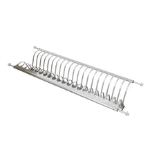 Load image into Gallery viewer, On amazon gobrico stainless steel 2 tier dish drying rack for width 800mm cabinet plate bowl storage organizer holder