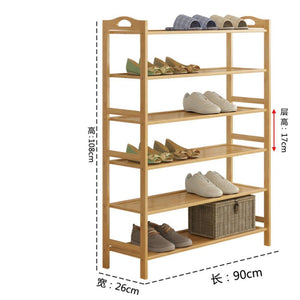 Top rated gx xd simple multi layer bamboo shoe rack dust proof multifunction shoe tower shoe cabinet space saving easy to assemble shoe organizer unit entryway shelf organize your closet cabinet or entryway r