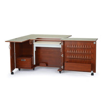 Load image into Gallery viewer, The best kangaroo kabinets wallaby 2 sewing cabinet teak