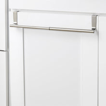 Load image into Gallery viewer, Buy youcopia over the cabinet door expandable towel bar stainless steel