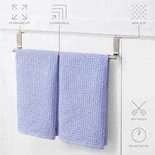 Load image into Gallery viewer, Budget youcopia over the cabinet door expandable towel bar stainless steel