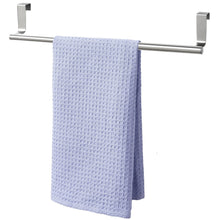 Load image into Gallery viewer, Best seller  youcopia over the cabinet door expandable towel bar stainless steel