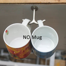 Load image into Gallery viewer, New yyst mug cup holder cabinet hanging organizer rack no mugs