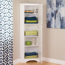 Load image into Gallery viewer, Best seller  prepac wscc 0605 1 elite home corner storage cabinet tall 2 door white
