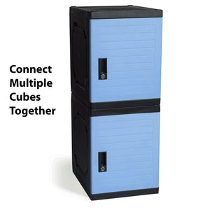 Order now jink locker lockable storage cabinet 19 with keys great for kids home school office or outdoor toy box footlocker bedside dresser nightstand sports or gym blue