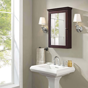Explore crosley furniture lydia mirrored bathroom wall cabinet espresso