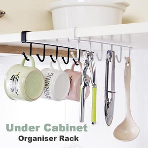 Under Cabinet Organizer Rack