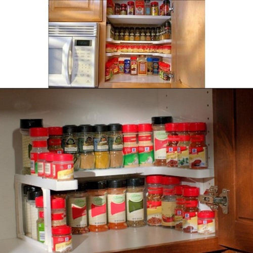 Adjustable Spice Rack 2 Layers