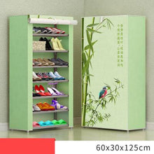 Load image into Gallery viewer, 8 Layer 10 Layer Combination Shoe Cabinet Simple Cloth Fabric Storage Shoes Rack Folding Dust-proof Shoe Shelf DIY Furniture